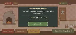 Fraction Pizzeria: Math Game screenshot 3