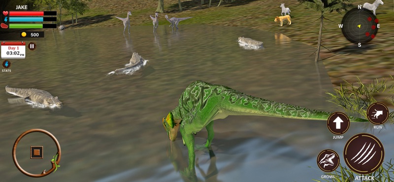 Wild Dinosaur Survival Sim 3D screenshot 8