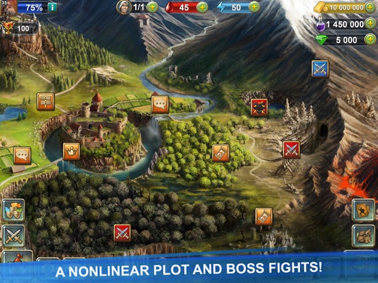 Blood of Titans－Deck of Cards iPad screenshot 6 - Games app