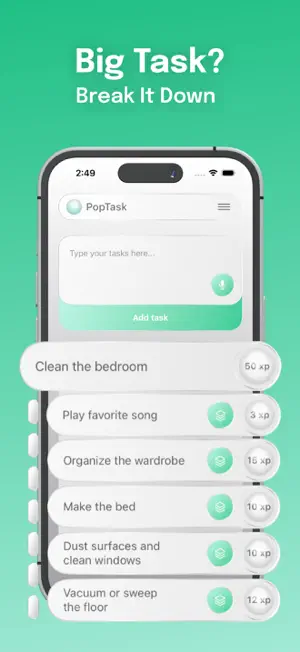 PopTask - ADHD AI Planner screenshot 2