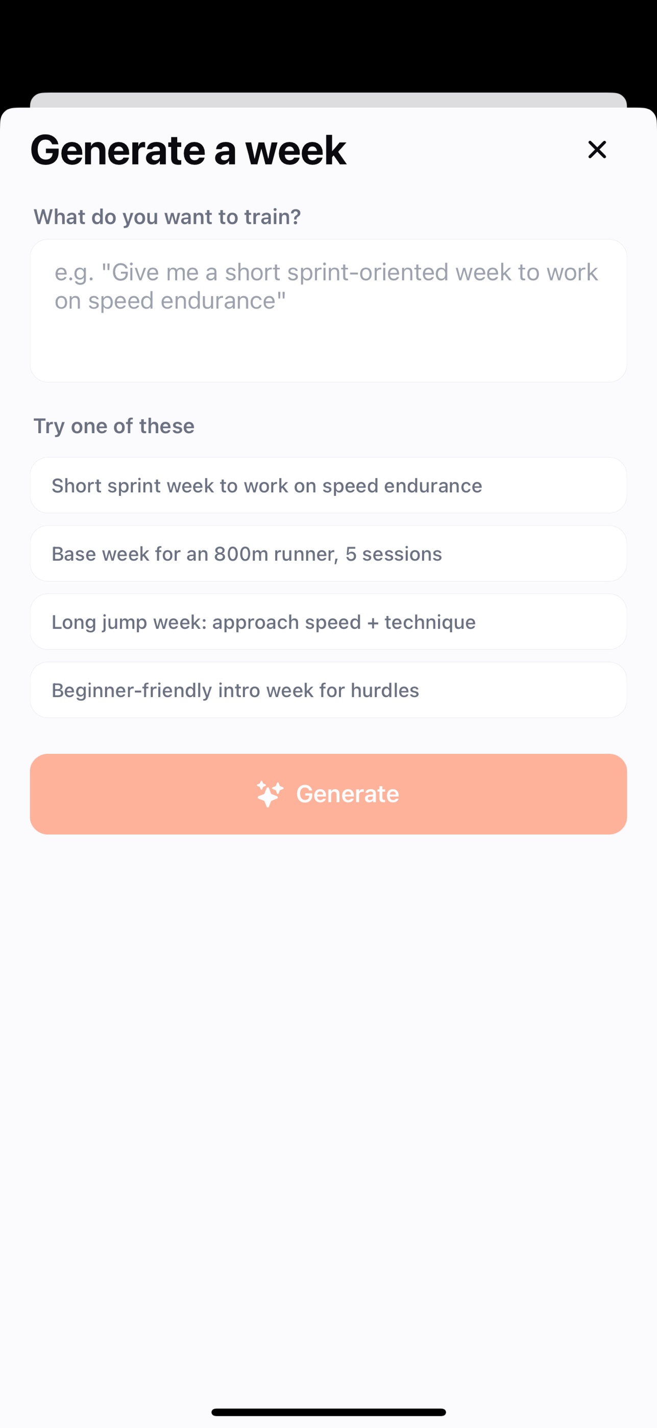Screenshot 3 of TrackPlan: Track & Field