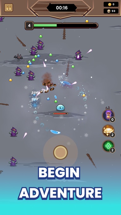 Screenshot #1 pour Slime Legends