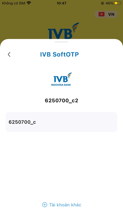 IVB SoftOTP screenshot-9