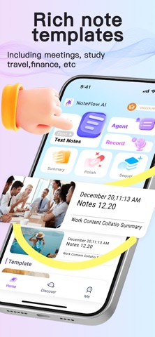 NoteFlow AI Notes Screenshot 1 of 6