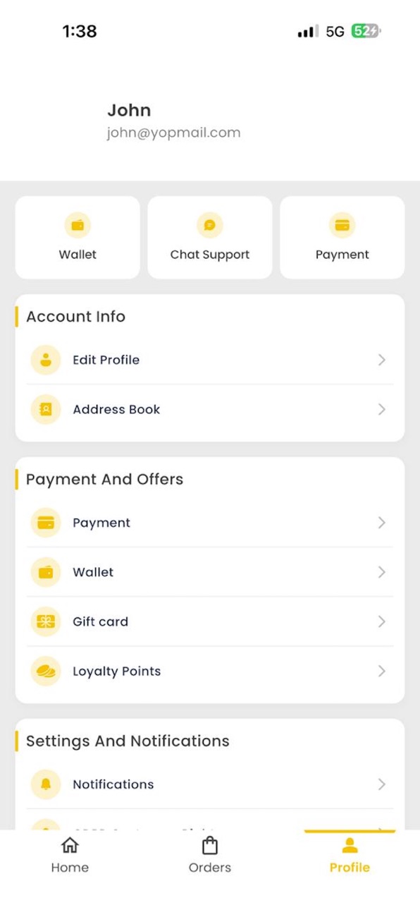 iPhone screenshot