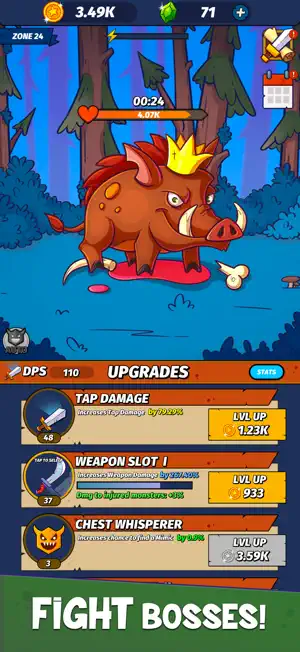 Tap Hunter: Idle Clicker Quest screenshot 3