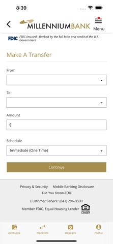Millennium Bank Screenshot 4 of 5