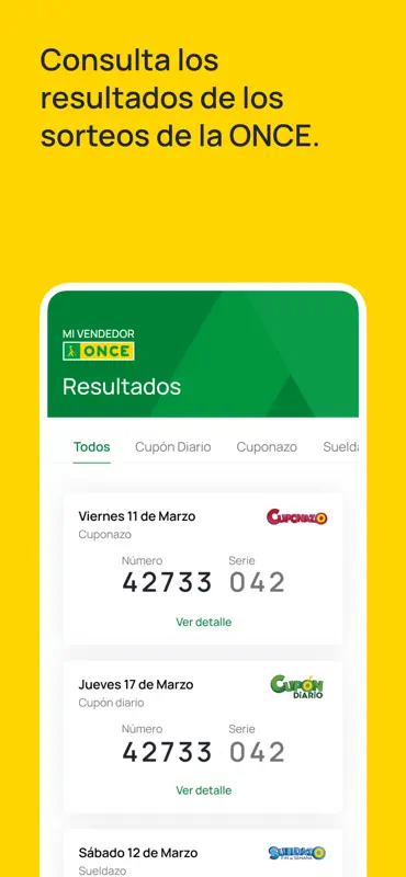 Mi Vendedor ONCE screenshot 7 of 9