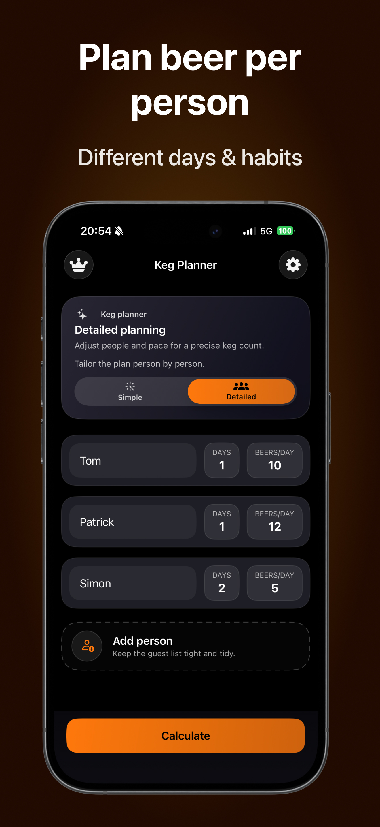 Kegger: Beer Keg Calculator