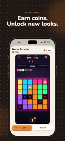 Kitty Corner: Cat Logic Puzzle screenshot 6
