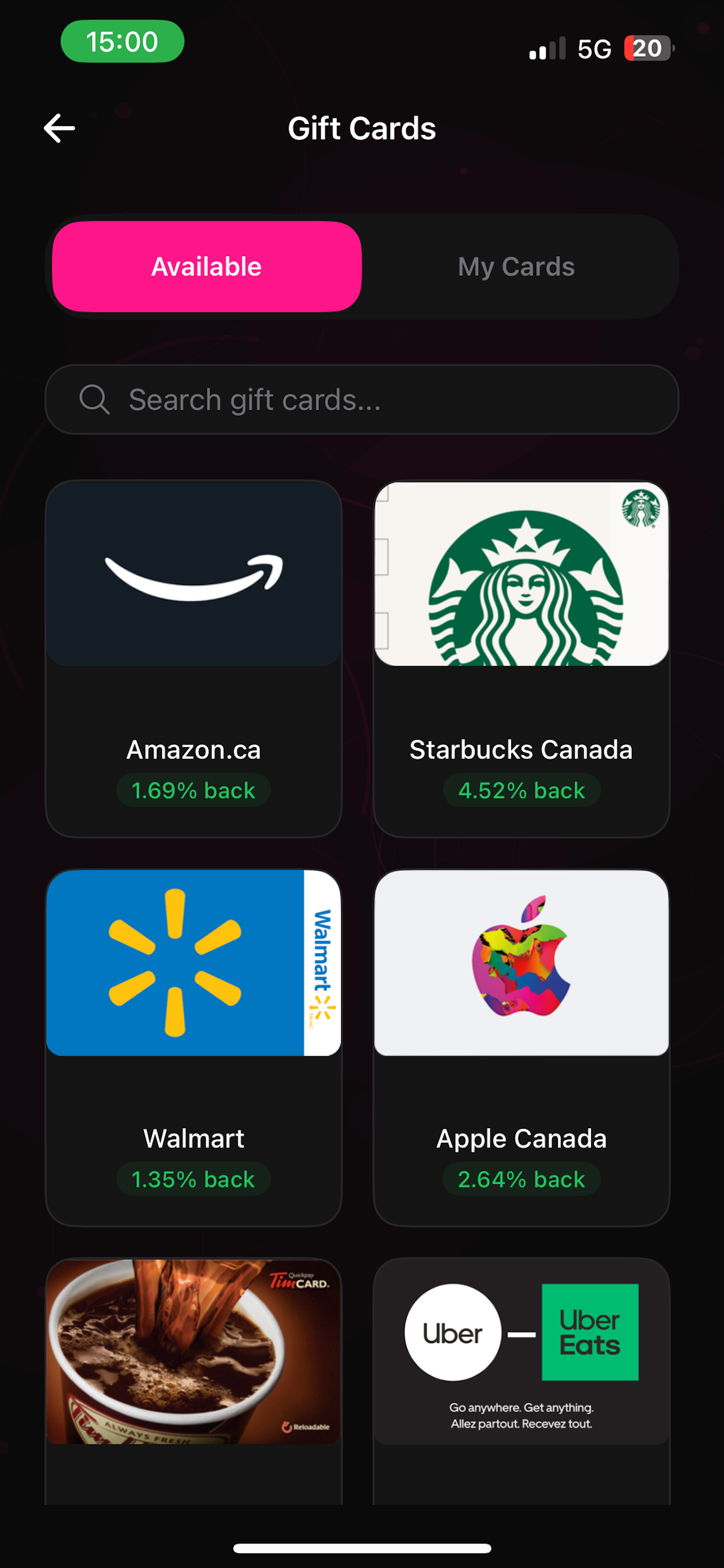 Neobanc: Cash Back on Bills screenshot 9