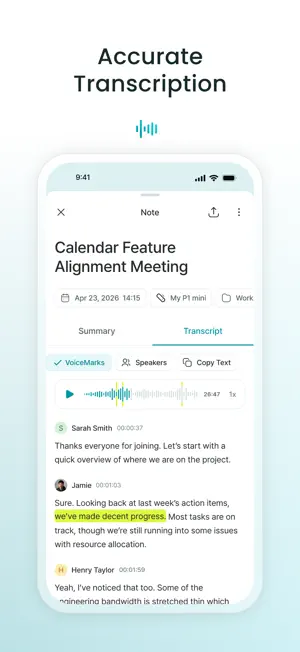 HiNotes by HiDock screenshot 2