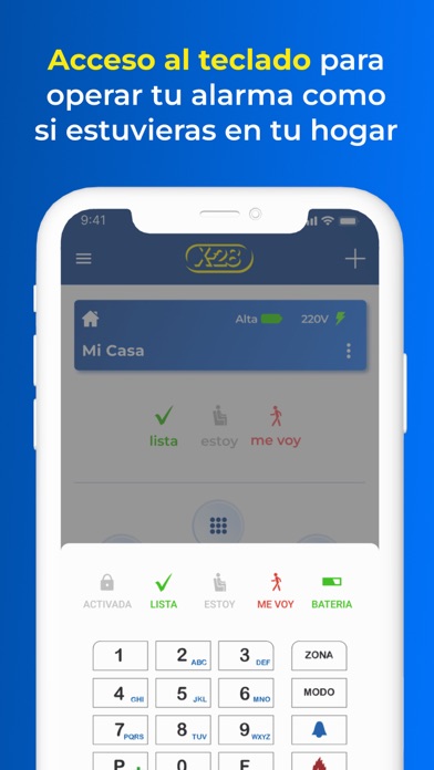 Mi Alarma X-28 Screenshot
