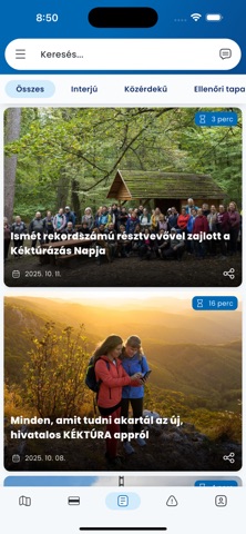 KÉKTÚRA (hivatalos) screenshot