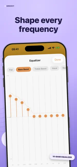 Groovy – Local Music Player screenshot 3