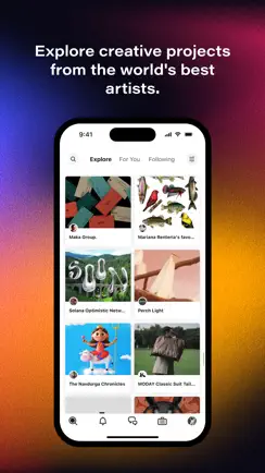 Behance – Creative Portfolios iPhone image 2