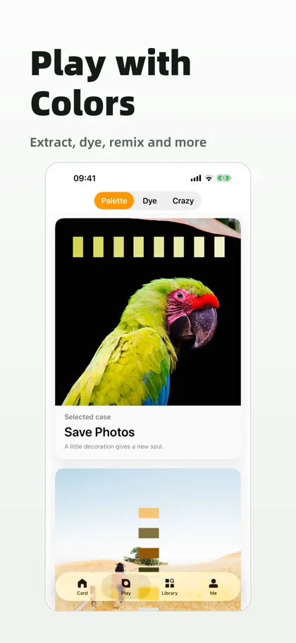 Screenshot 3 di 6 di ColorCard: Palette Tool
