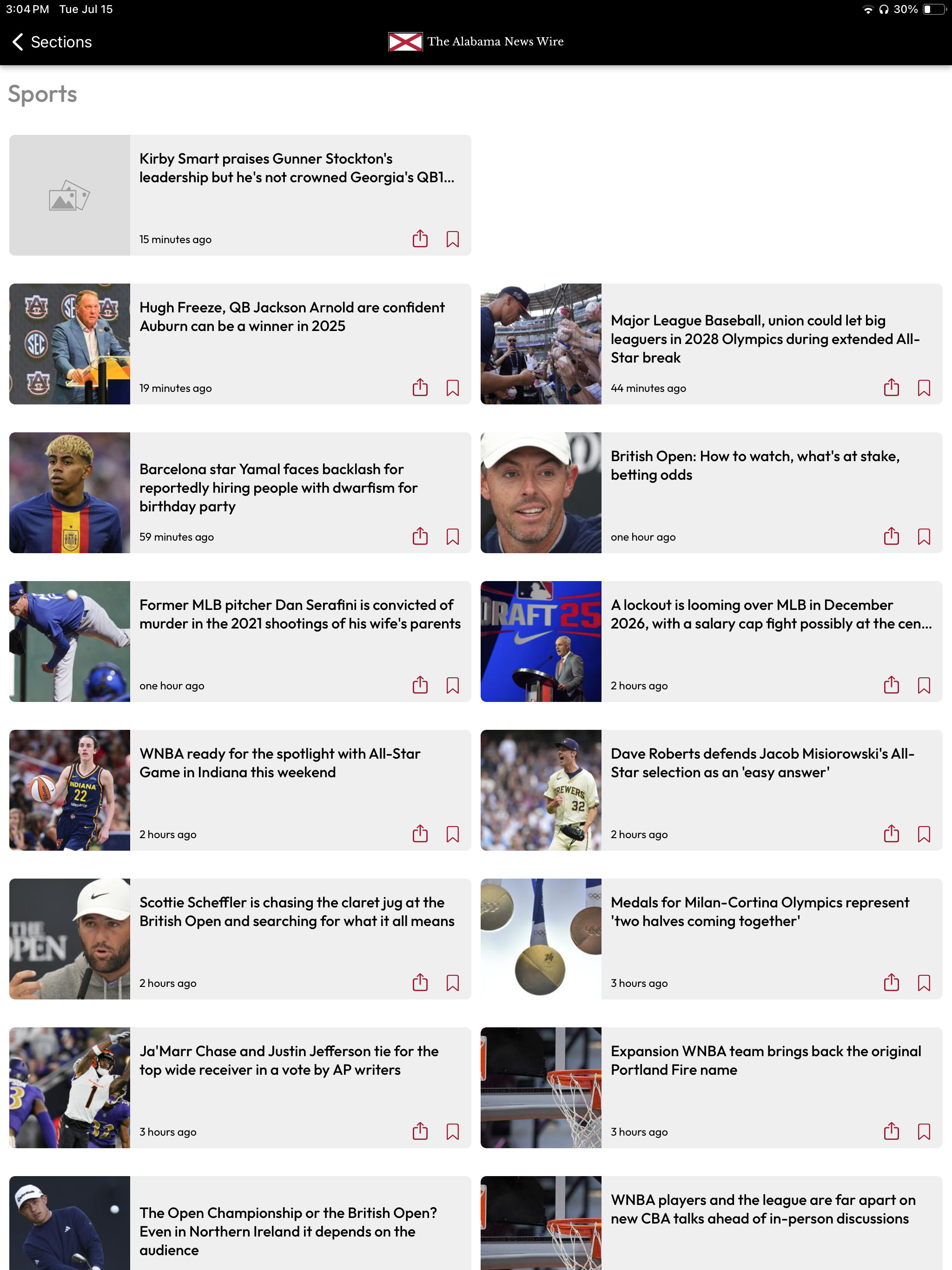 The Alabama News Wire screenshot 9