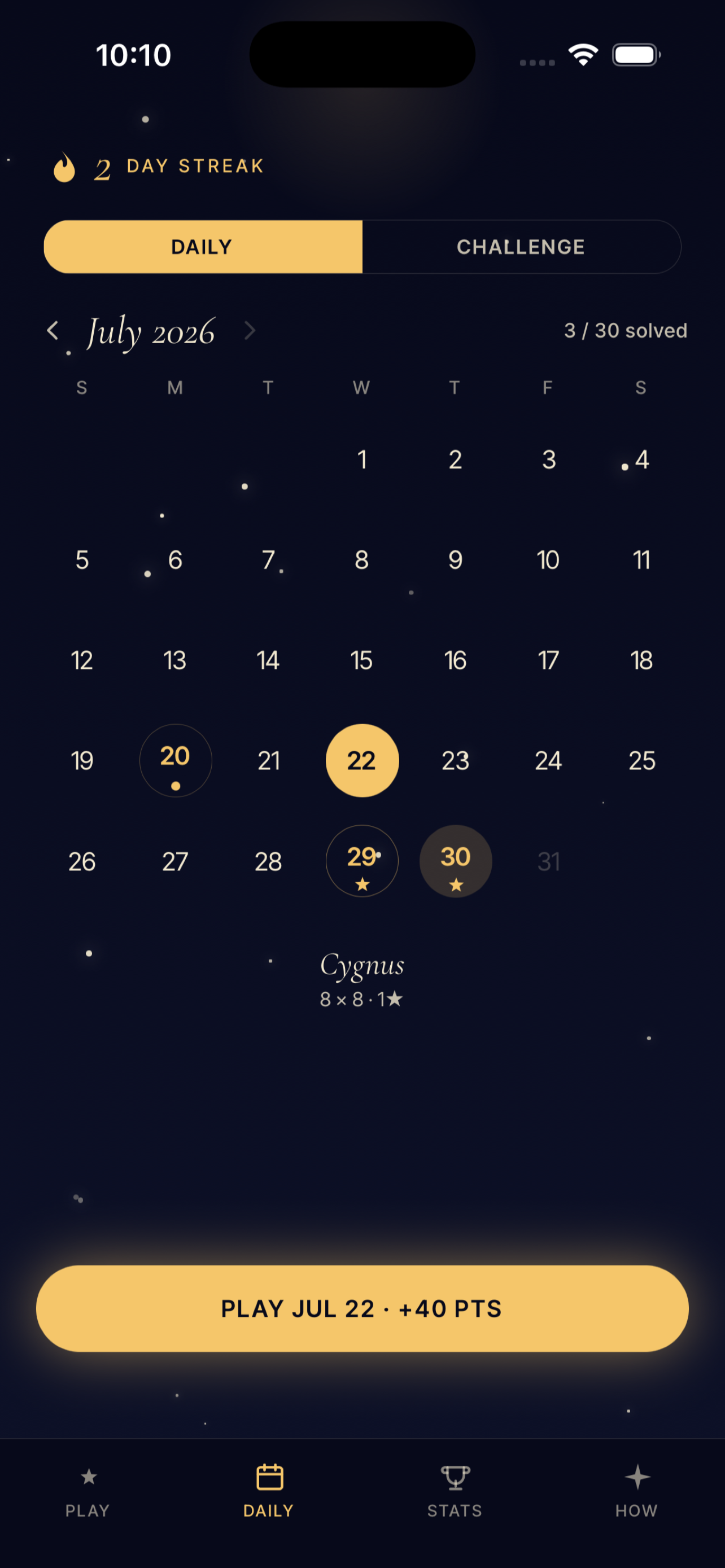 Star Battle One - Logic Puzzle screenshot 4