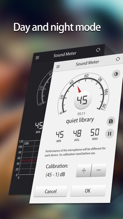 Decibel: dB Sound Meter screenshot-3