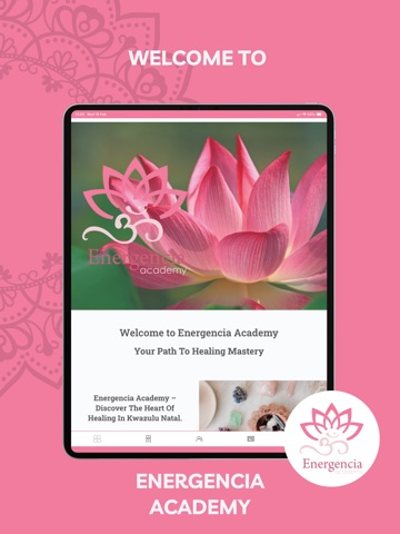 Energencia Academy iPad screenshot