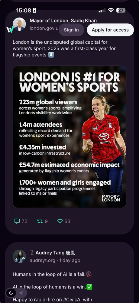 W Social screenshot 3