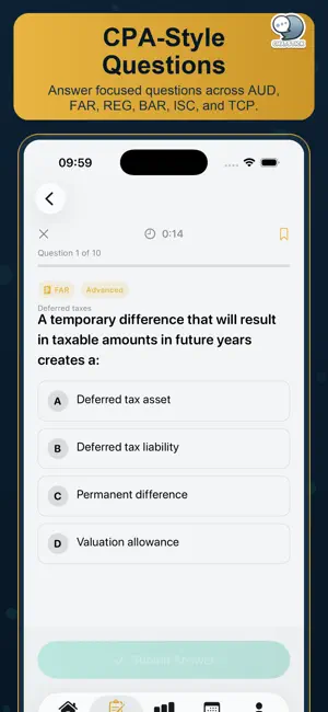 CPA Ledger Exam Prep by CS screenshot 3