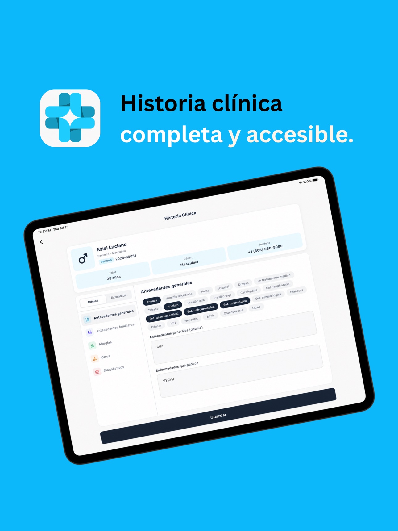 Screenshot 7 of Historia Clínica Lite