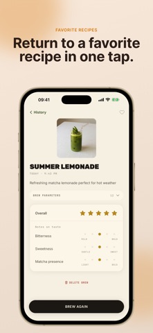 Matcha Coach: Video Recipes iPhone screenshot