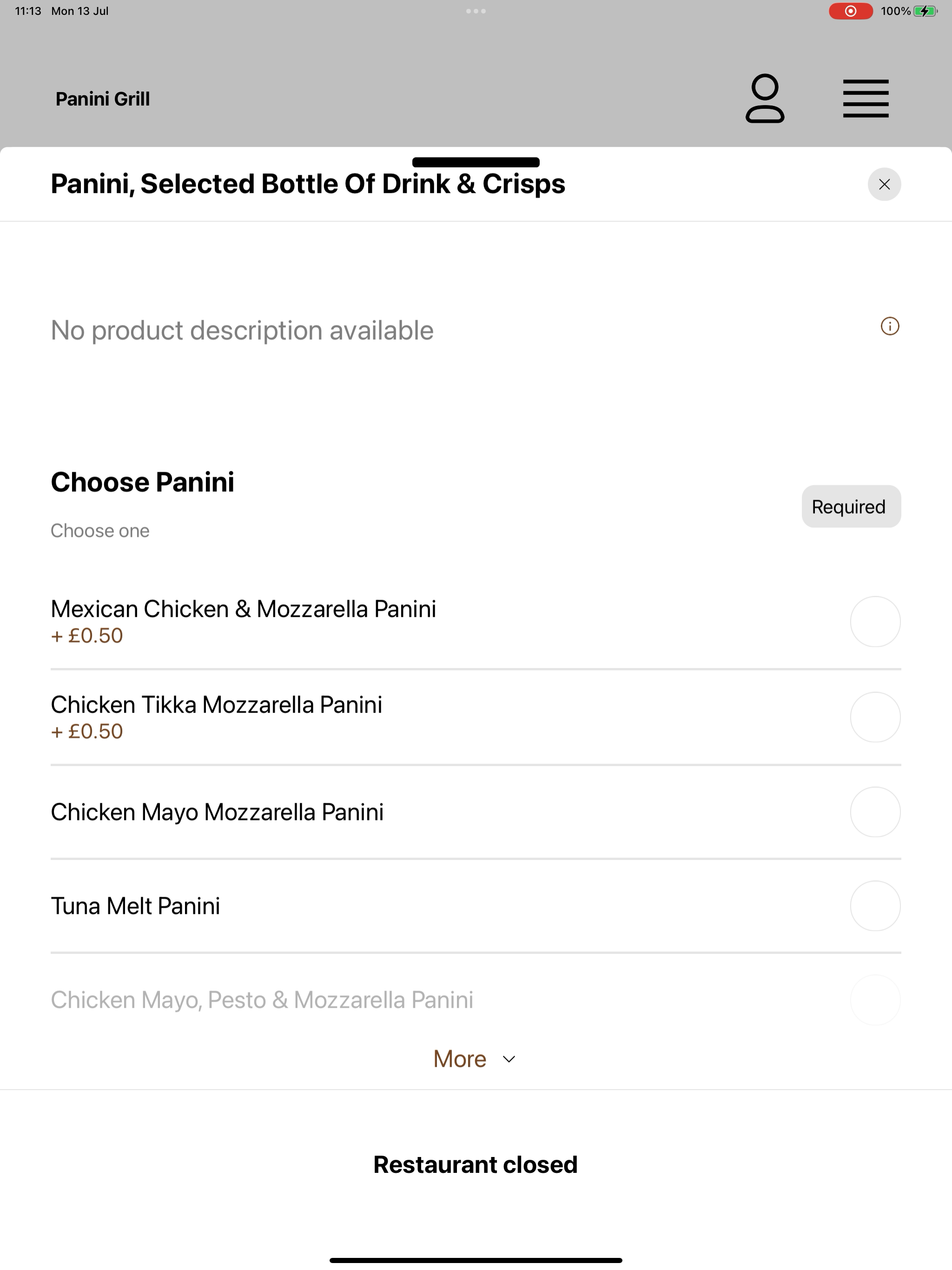 Panini Grill screenshot 15