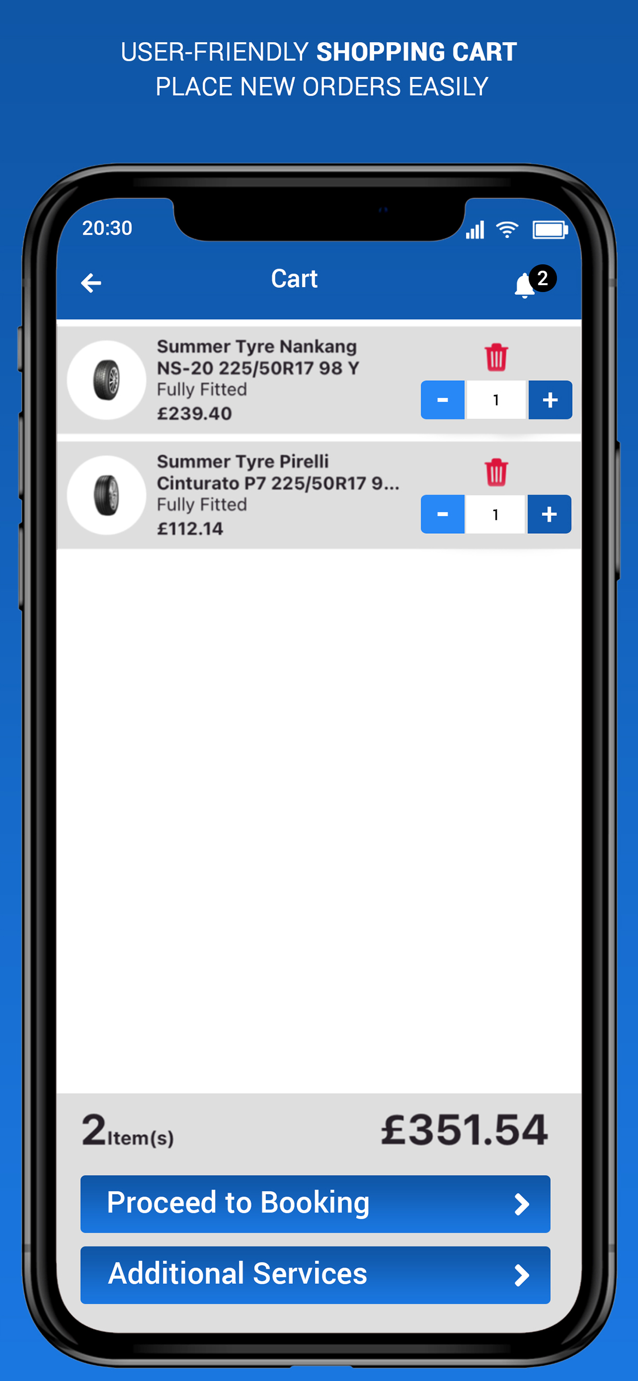 LTC Tyres screenshot 4