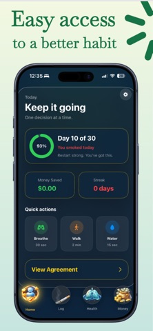 Quit Smoking Tracker Pro Screenshot 6 of 8