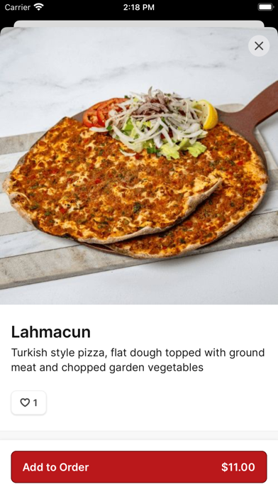 Istanbul To Go iPhone screenshot 3 - Food & Drink app