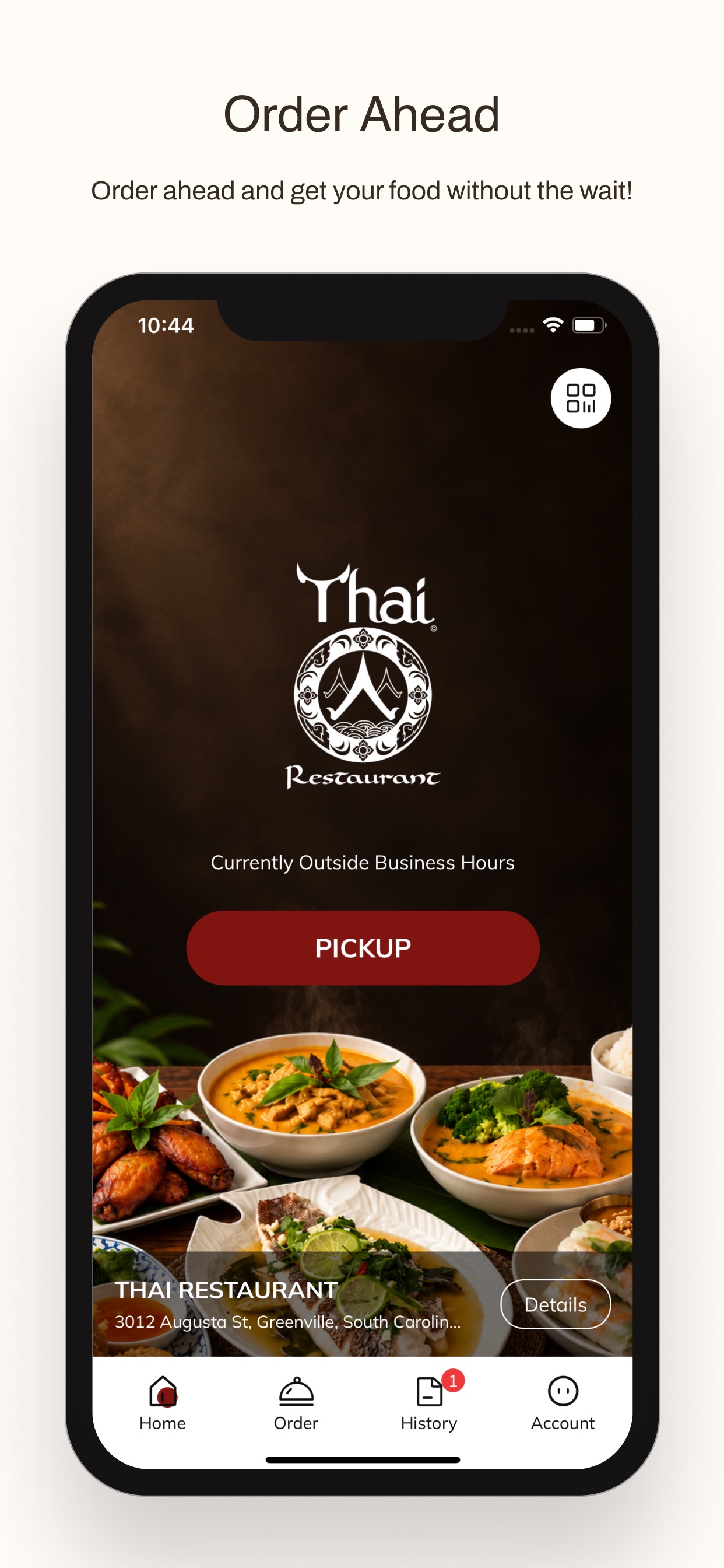 Screenshot 1 of Thai Restaurant