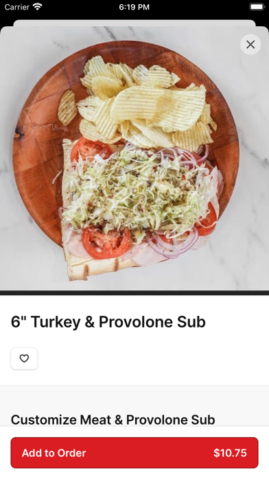 Oceanside Pizza iPhone screenshot 4 - Food & Drink app