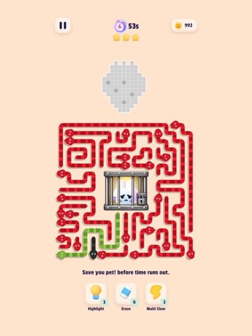 Arrow Snake: Pixel Trail iPad screenshot