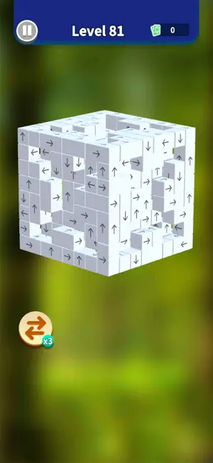 Tap to Unblock 3d Cube Away screenshot 3