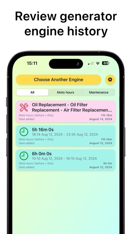 Generator Engine Manager screenshot-4