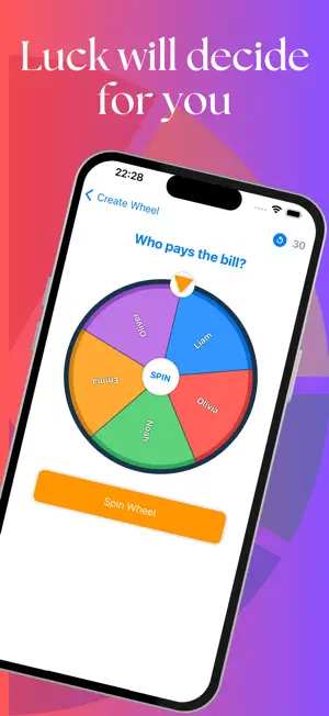 SpinX - Decision Roulette screenshot 3