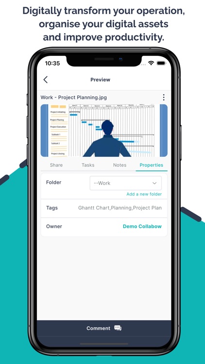 Collabow: Files, Tasks & Chat screenshot-6