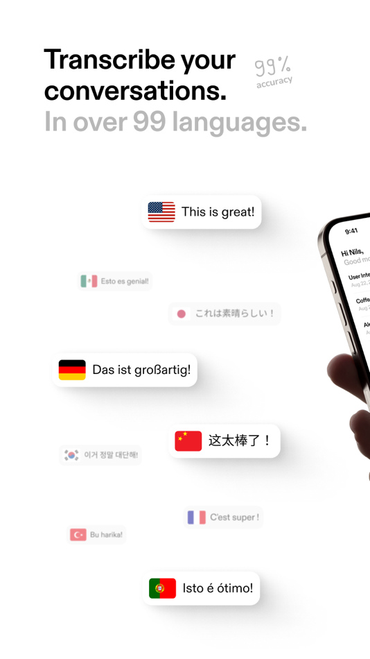 #4. Sona Insight: Voice to Text AI (iOS) 由: Florian Kiem