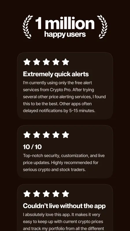 Crypto Pro: Bitcoin Ticker screenshot 7 of 7