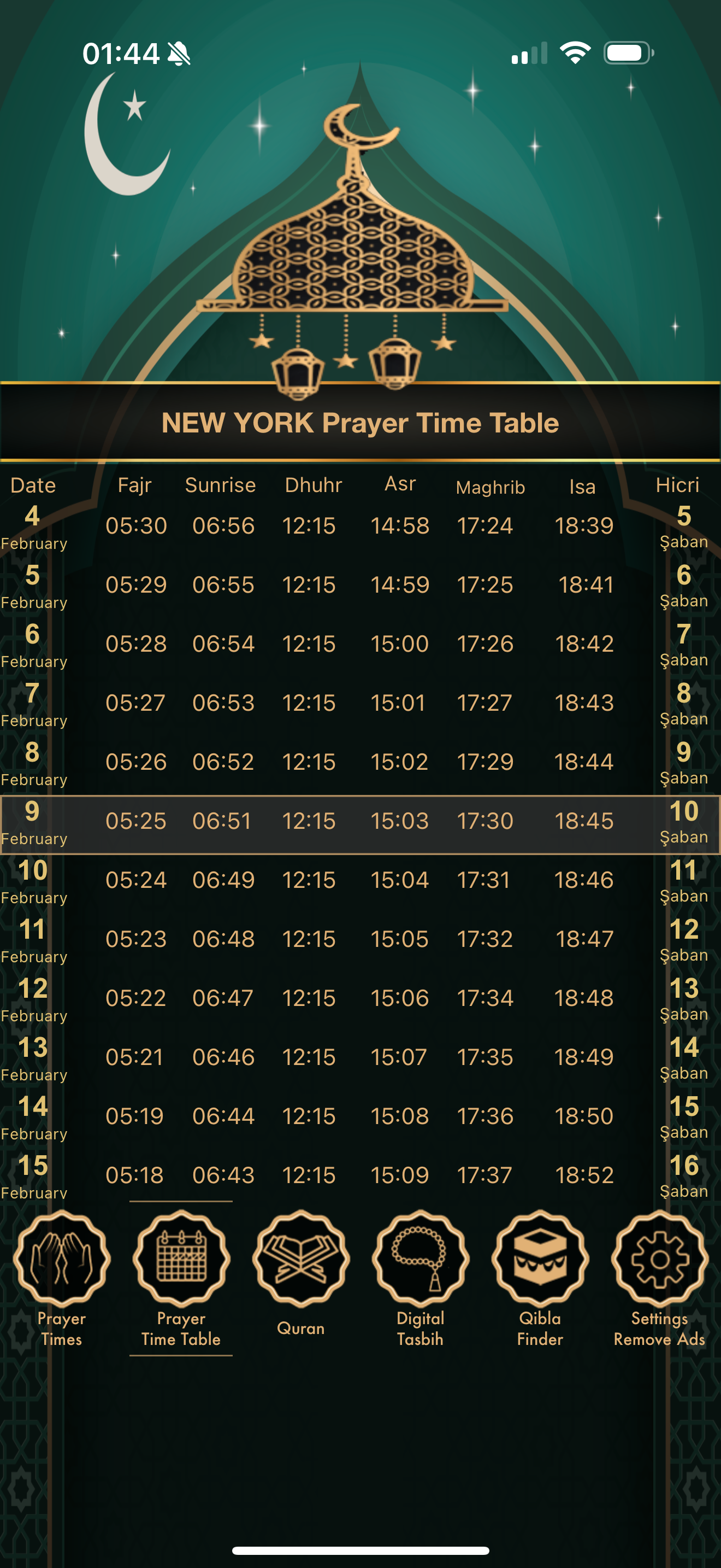 Muslim Prayer Quran And Dhikr