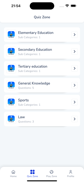 MindSpark. Screenshot 3 of 4