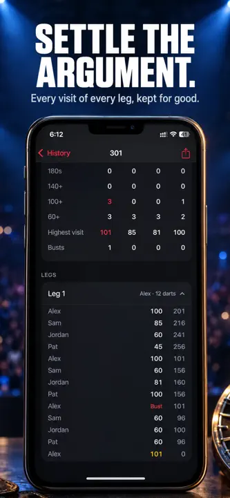 Darts Scorer: Cricket & 501 screenshot 4