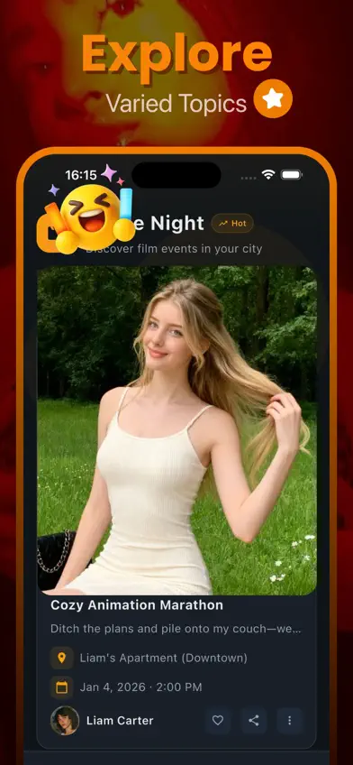 Deena - Chat, Share & Fun screenshot 2
