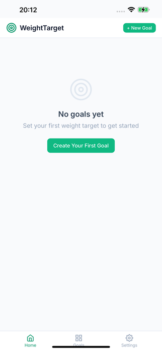 WeightTarget Screenshot 1 of 7