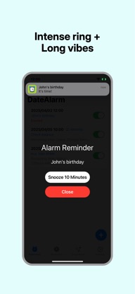 DateAlarm - Reminder Alarm screenshot 3