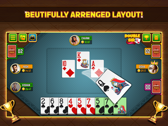 Court Piece - Hokm & Rung