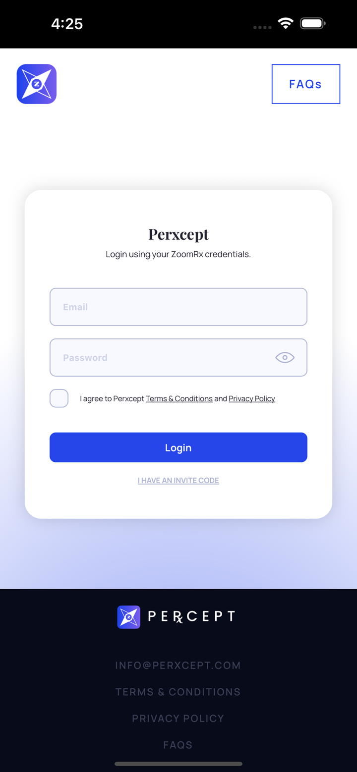 Perxcept screenshot 2